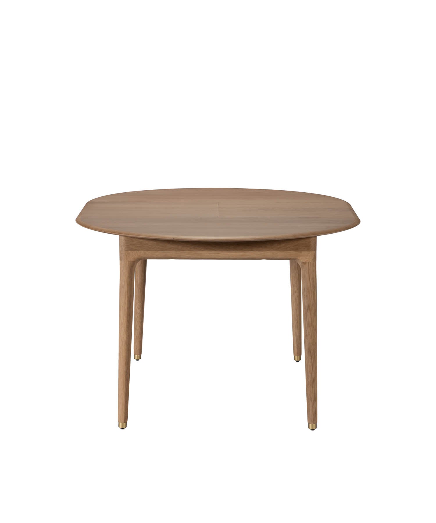 JULIE ROUND EXTENSION DINING TABLE WHITE OAK