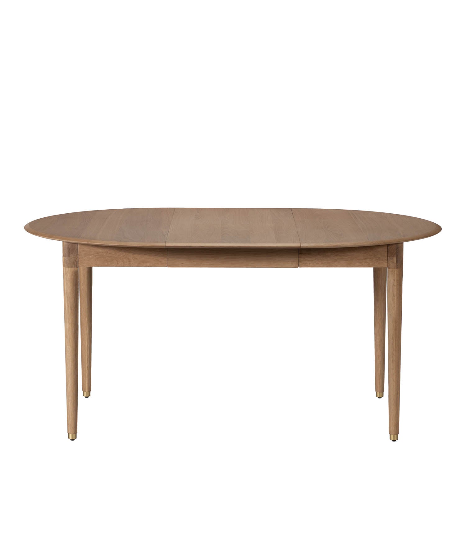 JULIE ROUND EXTENSION DINING TABLE WHITE OAK