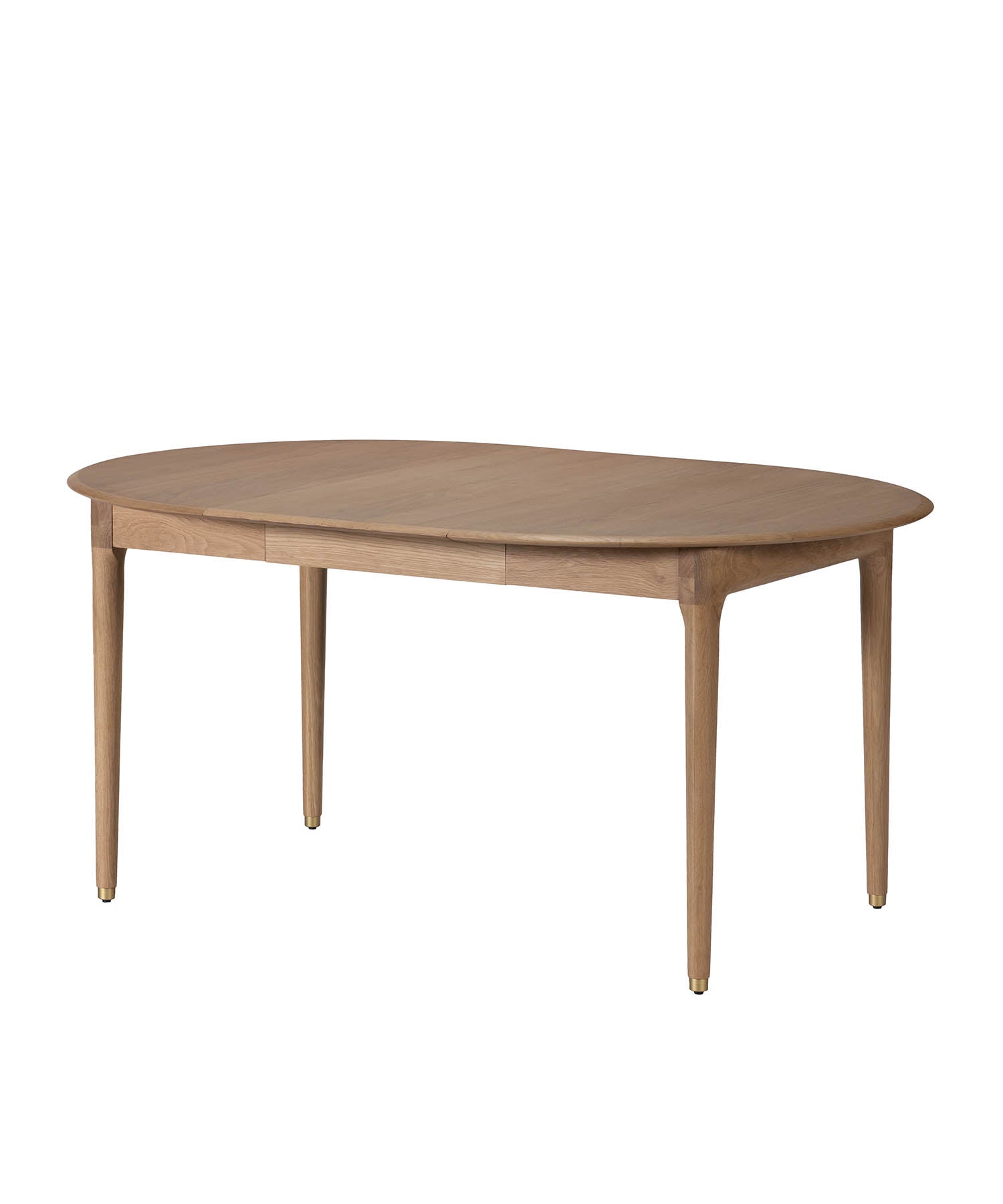 JULIE ROUND EXTENSION DINING TABLE WHITE OAK