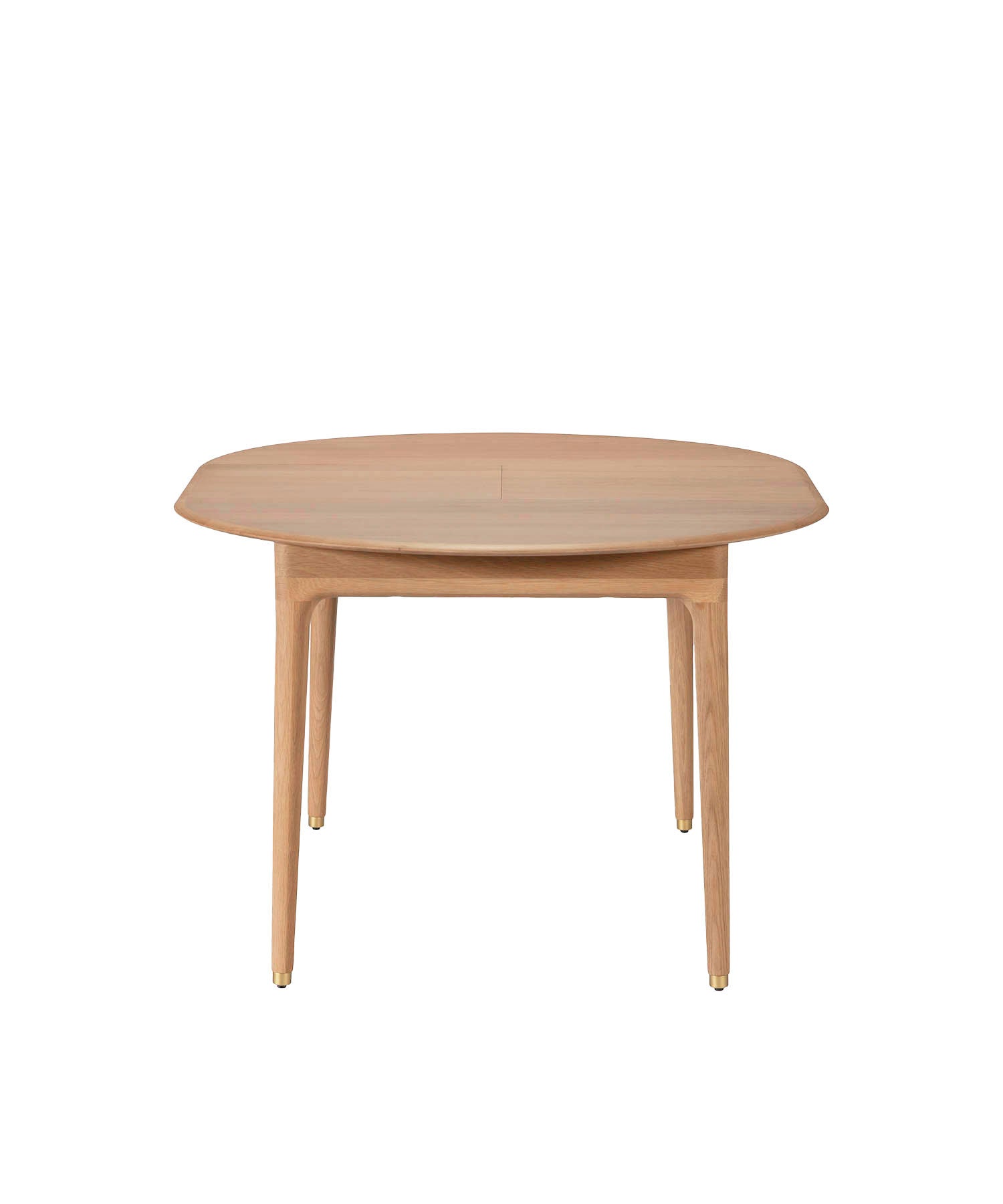 JULIE ROUND EXTENSION DINING TABLE WHITE OAK