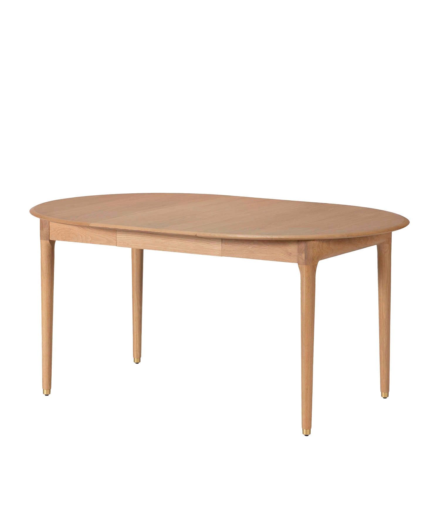 JULIE ROUND EXTENSION DINING TABLE WHITE OAK