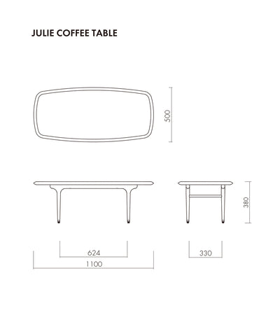 JULIE COFFEE TABLE