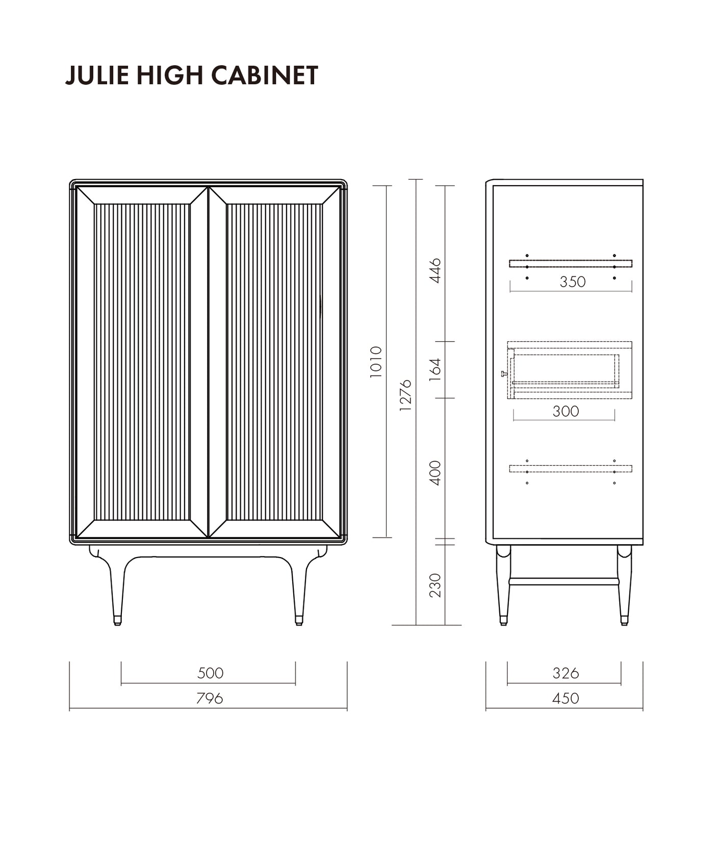 JULIE HIGH CABINET