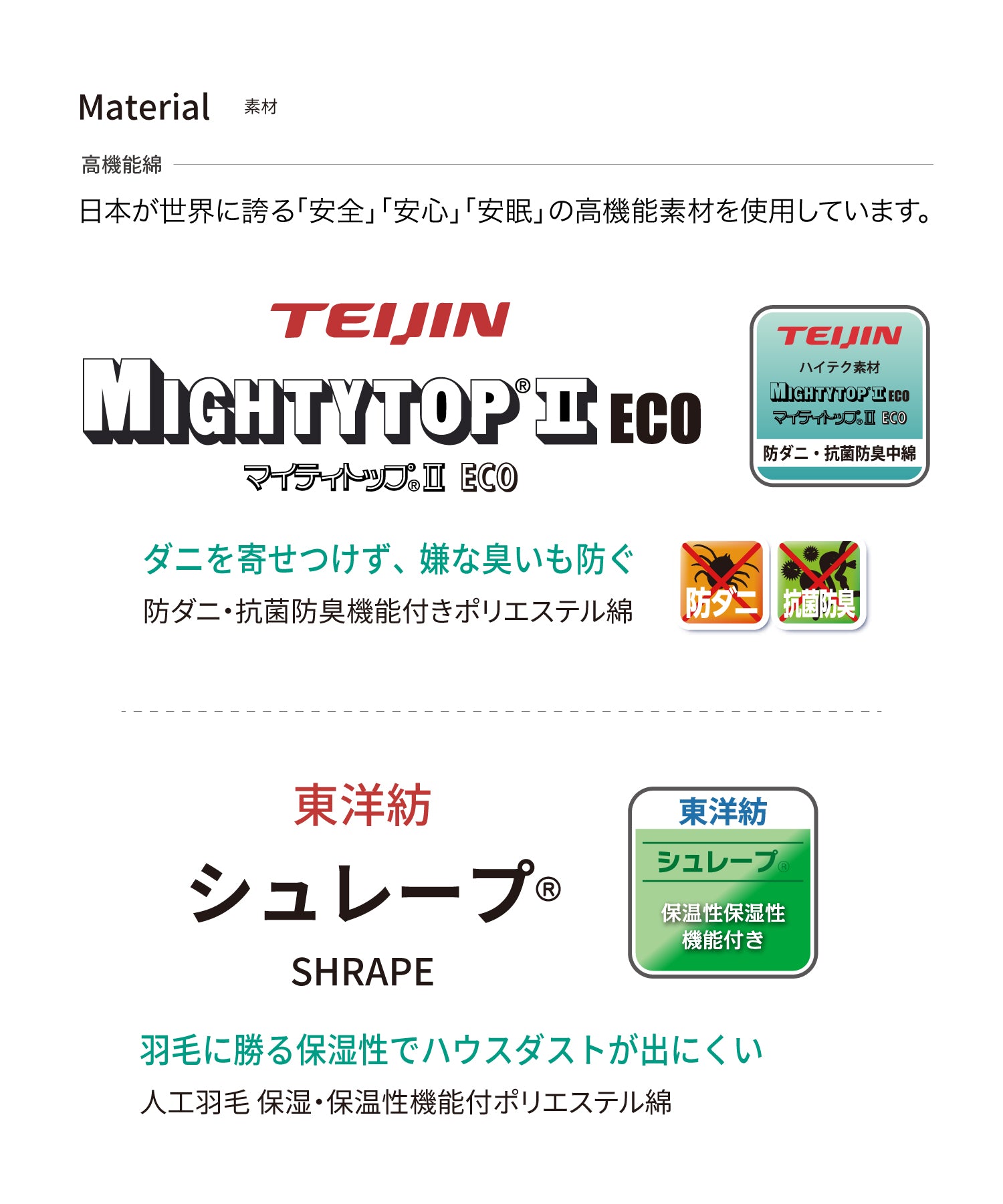 圧縮二層ポケットコイルマットレス〈リッチ〉