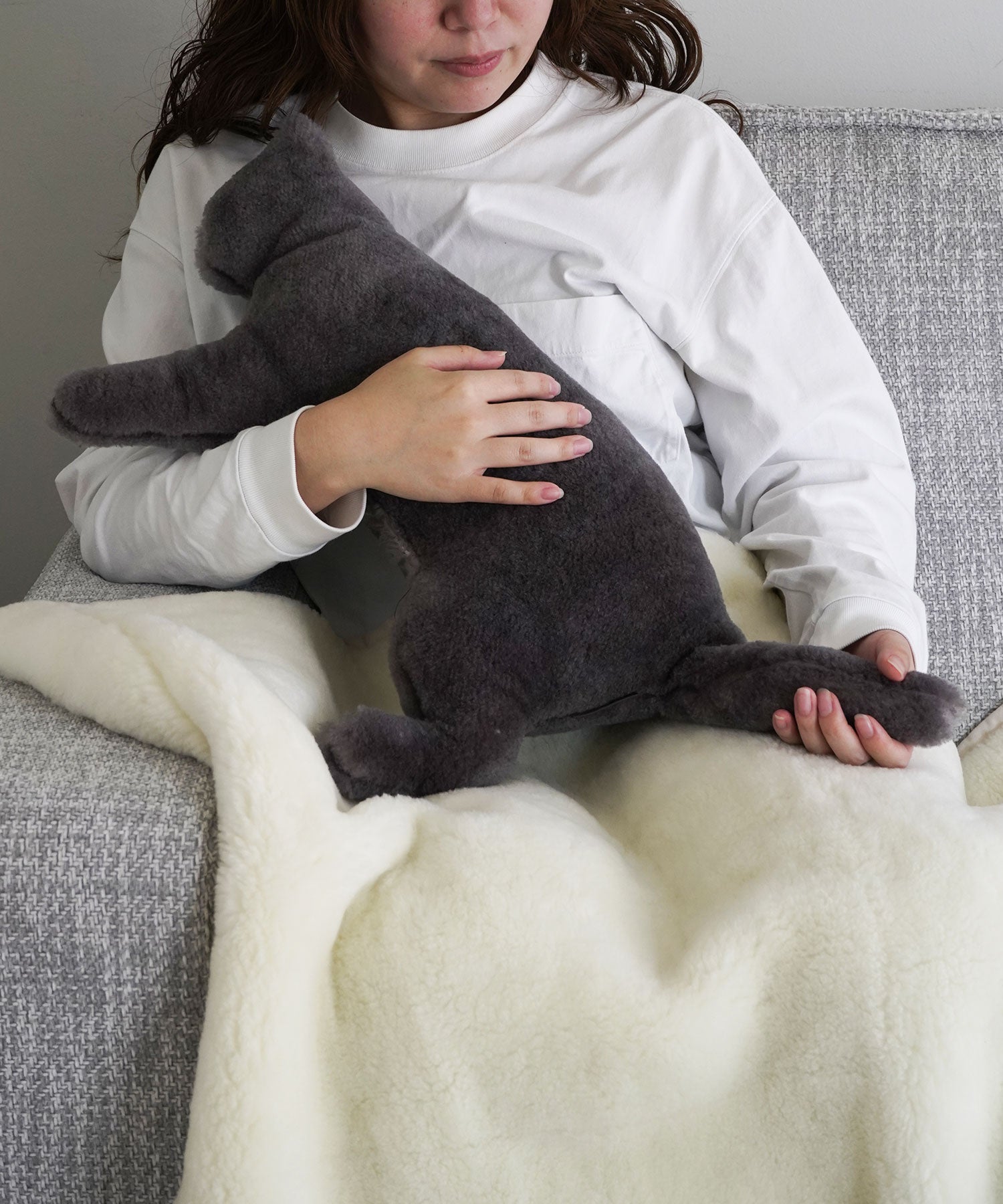 【予約・11月下旬入荷予定】SRNウール 猫抱き枕