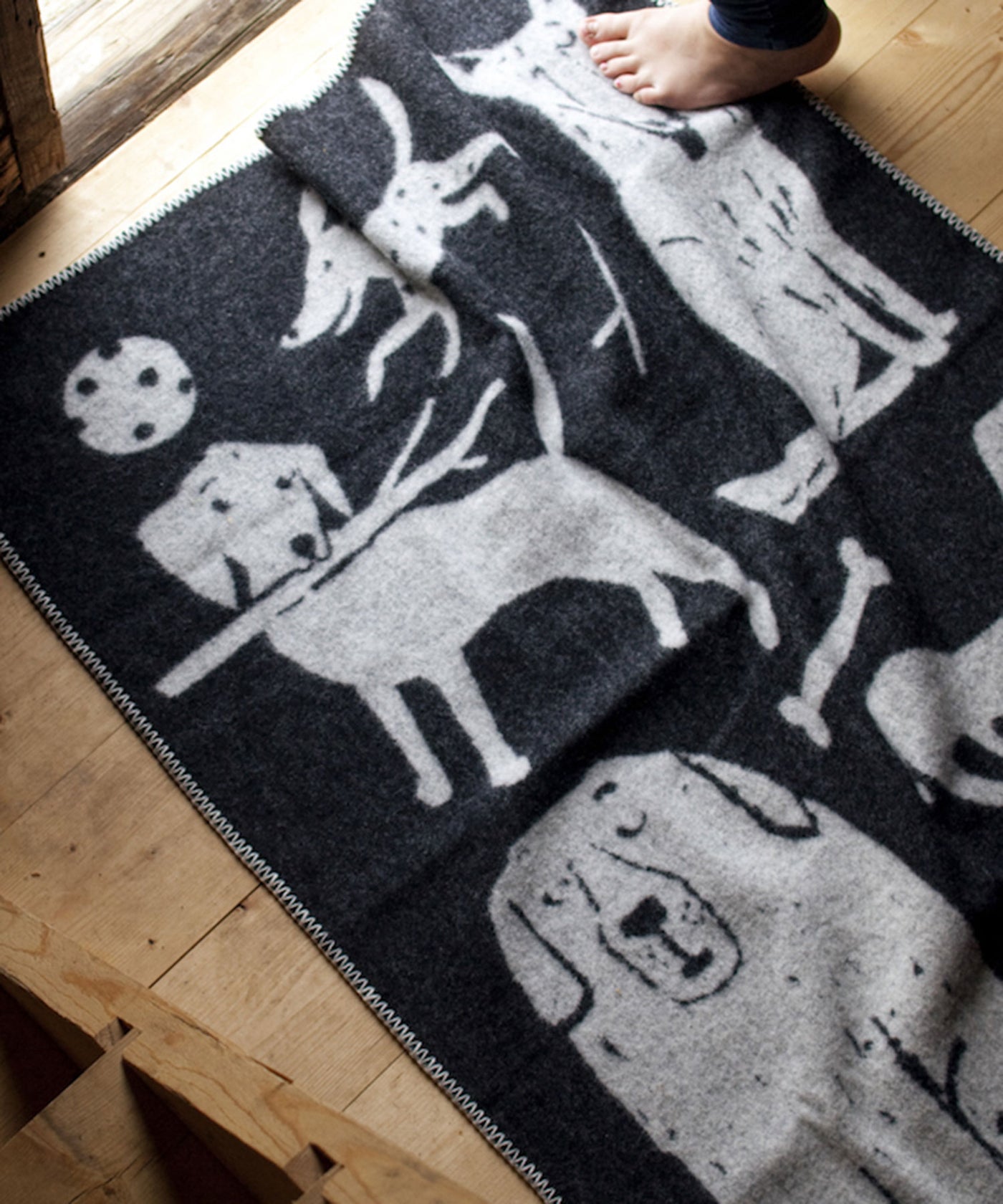 ウールブランケット KOIRAPUISTO 90x130cm