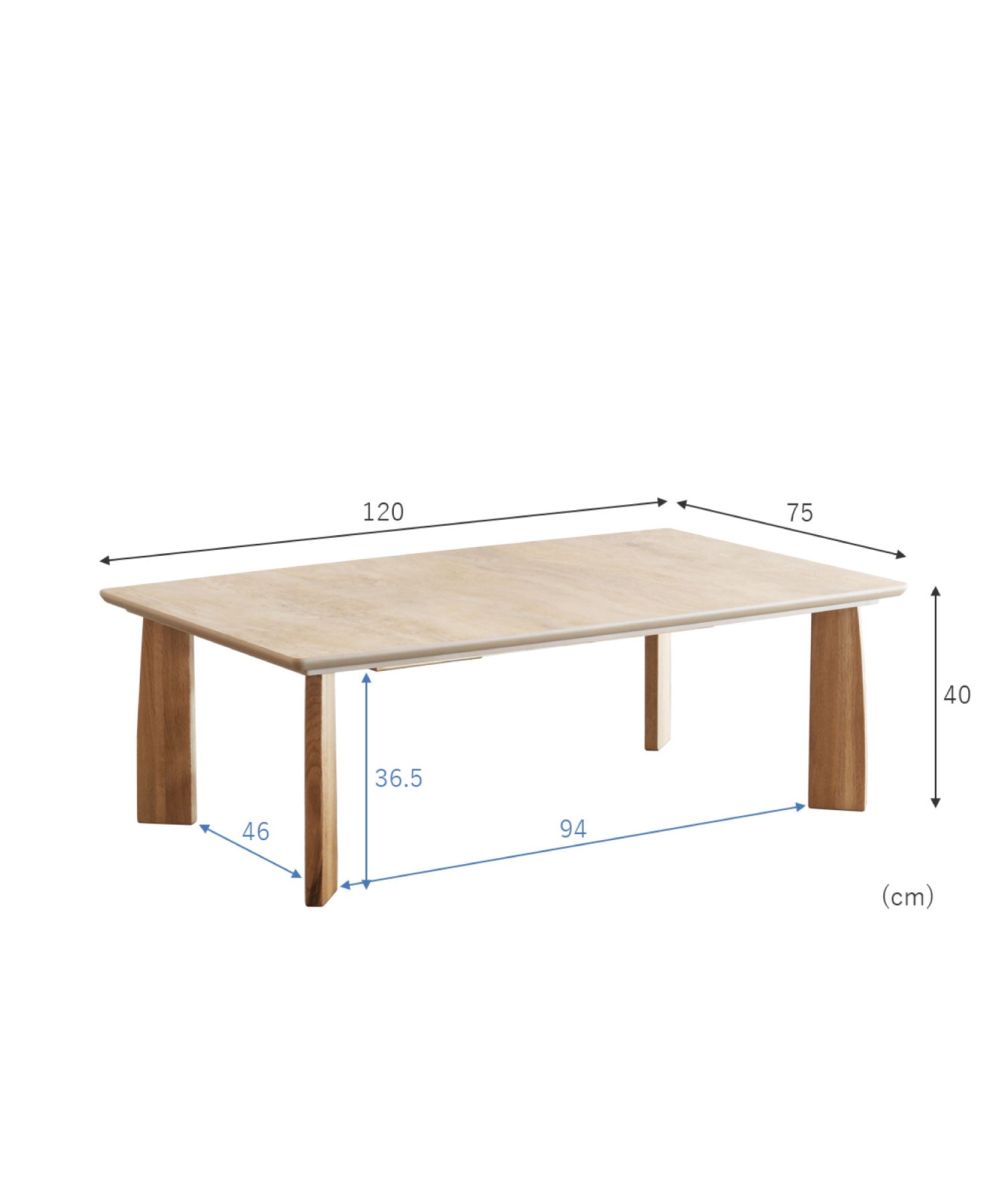【受注】LUCIUS KOTATSU TABLE 1200
