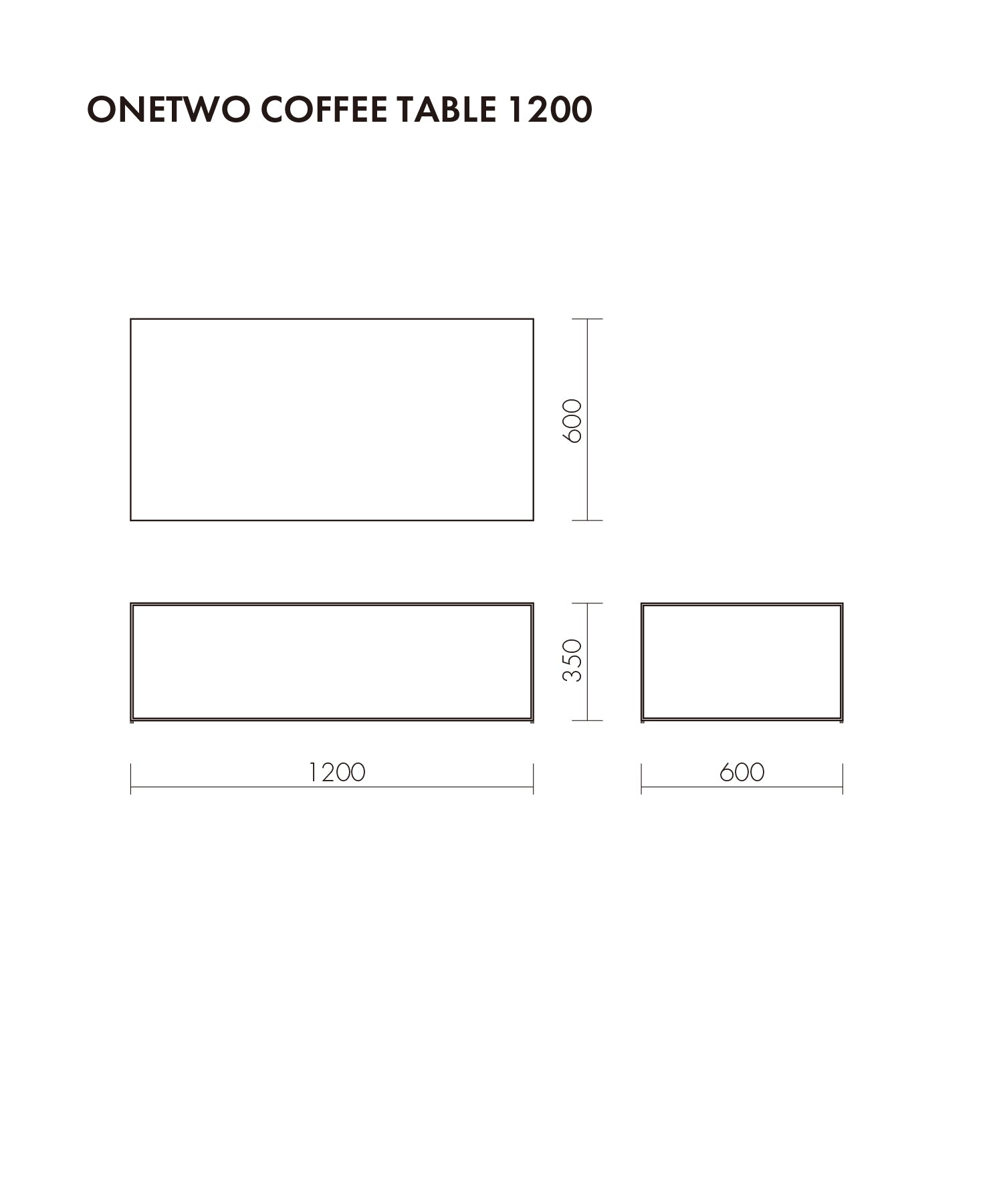 ONE TWO COFFEE TABLE