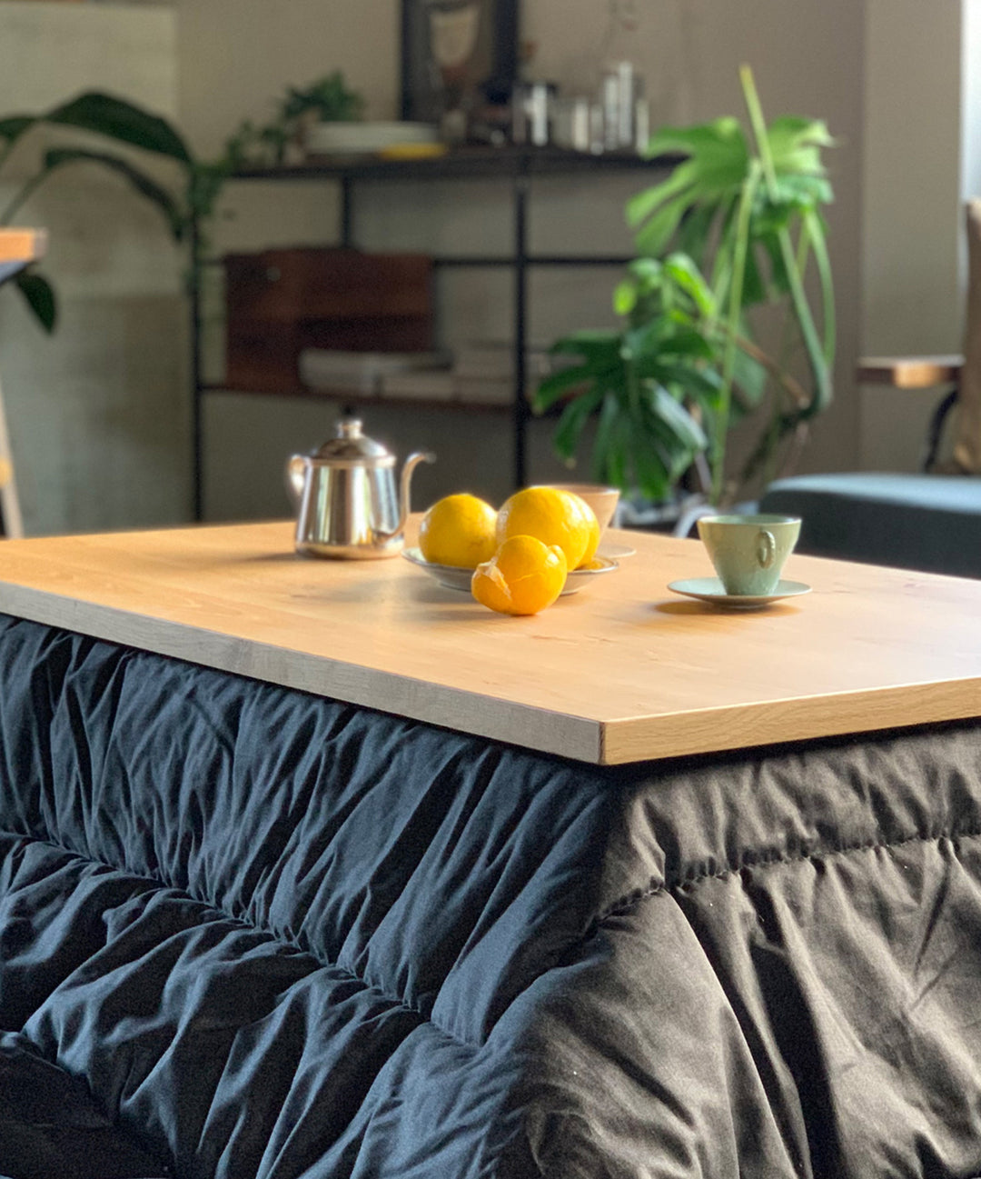 日美　nichibi SAI WalnutⅡ kotatsu table コタツ SAI WalnutⅡ｜サイコタツテーブル ウォールナット2｜Nichibi