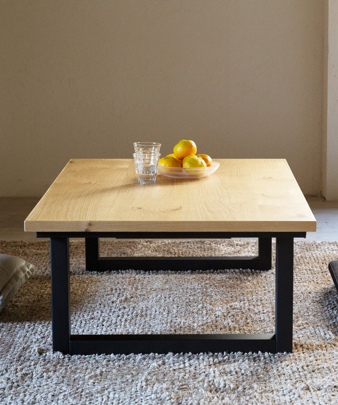 Nichibi Woodworks SAI コタツテーブル - コの字＆4本脚の2WAYデザイン