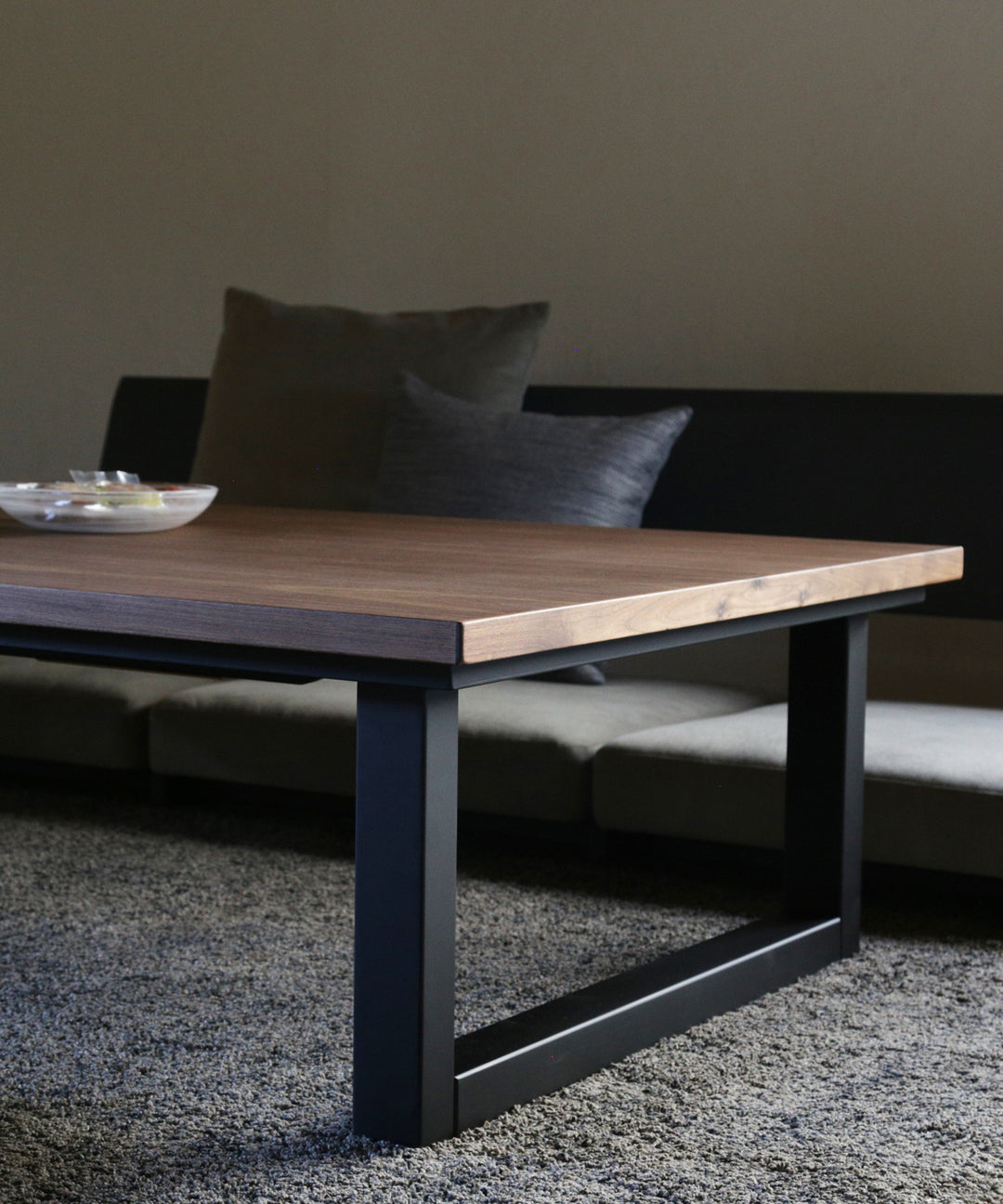 Nichibi Woodworks SAI コタツテーブル - コの字＆4本脚の2WAYデザイン