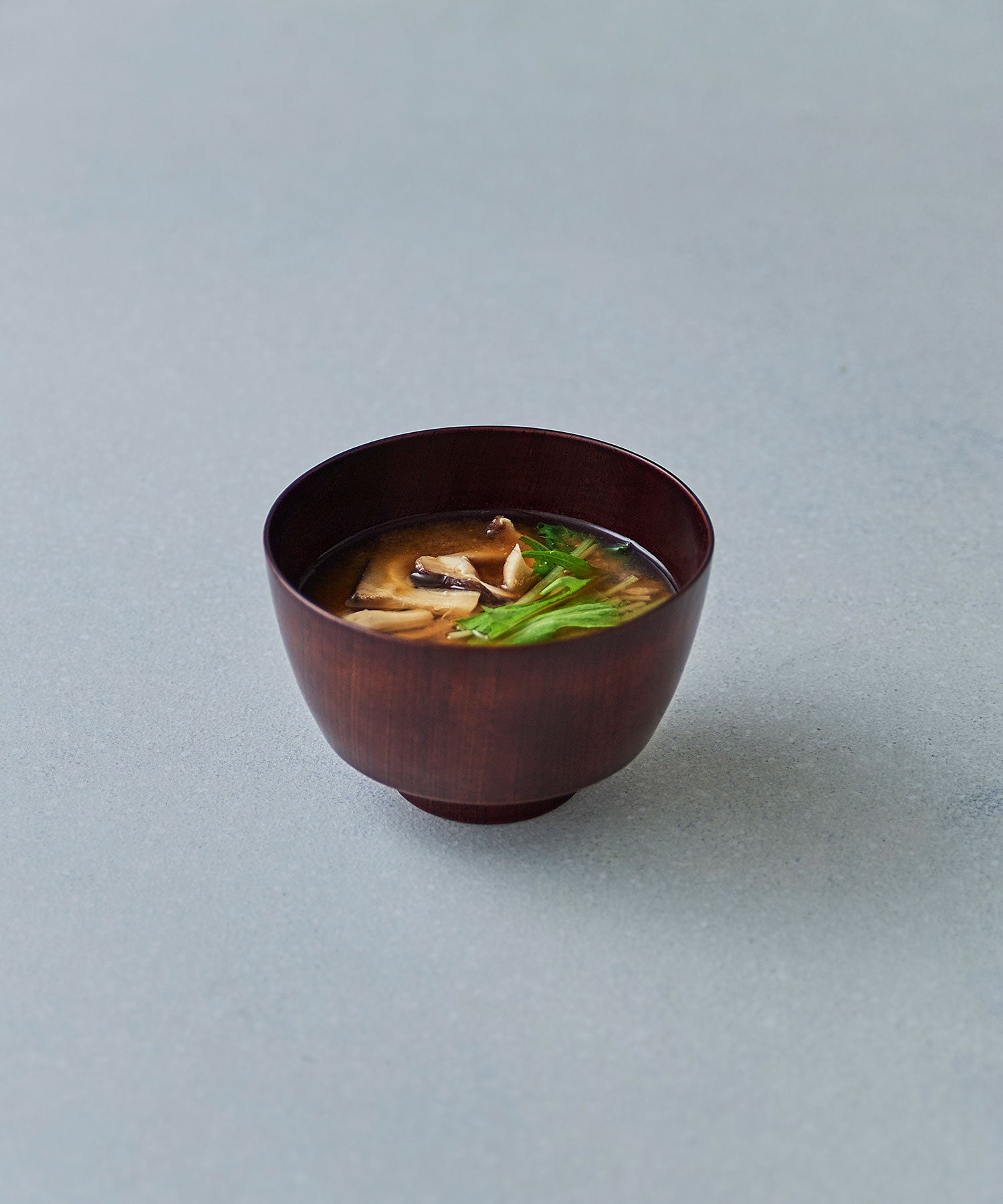 欅・一文字汁椀