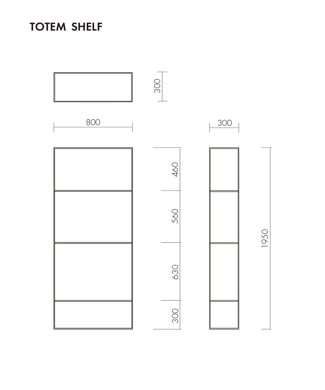 TOTEM SHELF – TIMELESS COMFORT