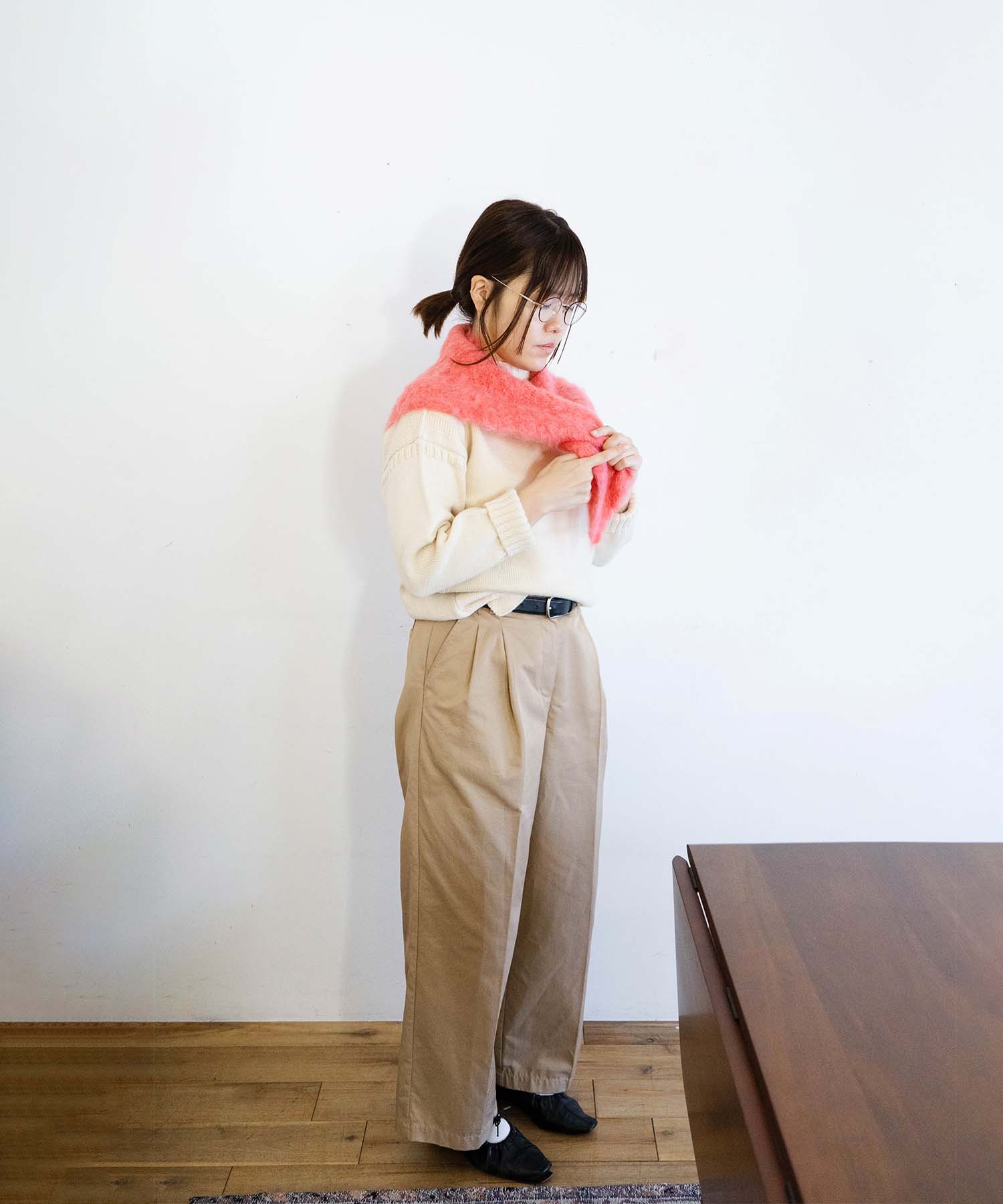 Adeles トライアングルショール