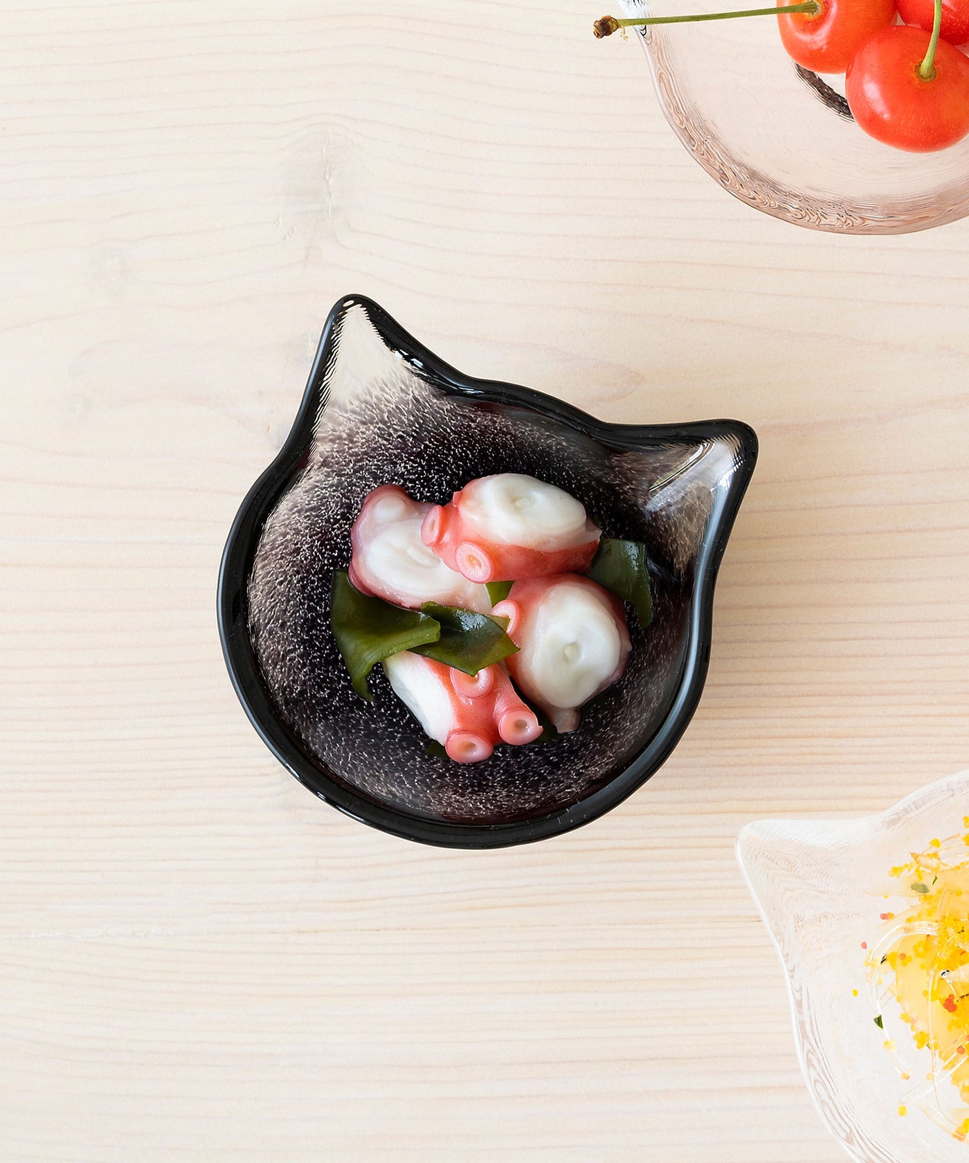 coconeco craft豆鉢｜猫デザインが可愛い手作りソーダガラスの豆鉢