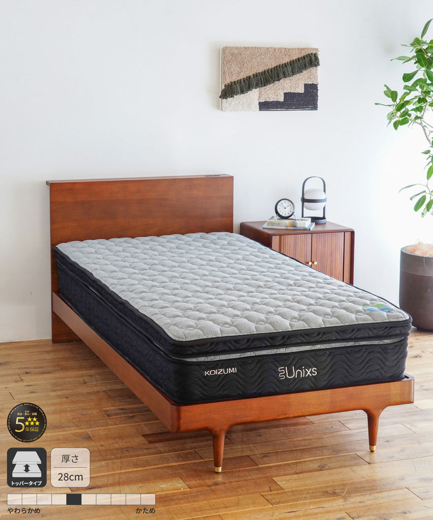 圧縮二層ポケットコイルマットレス〈リッチ〉 – TIMELESS COMFORT