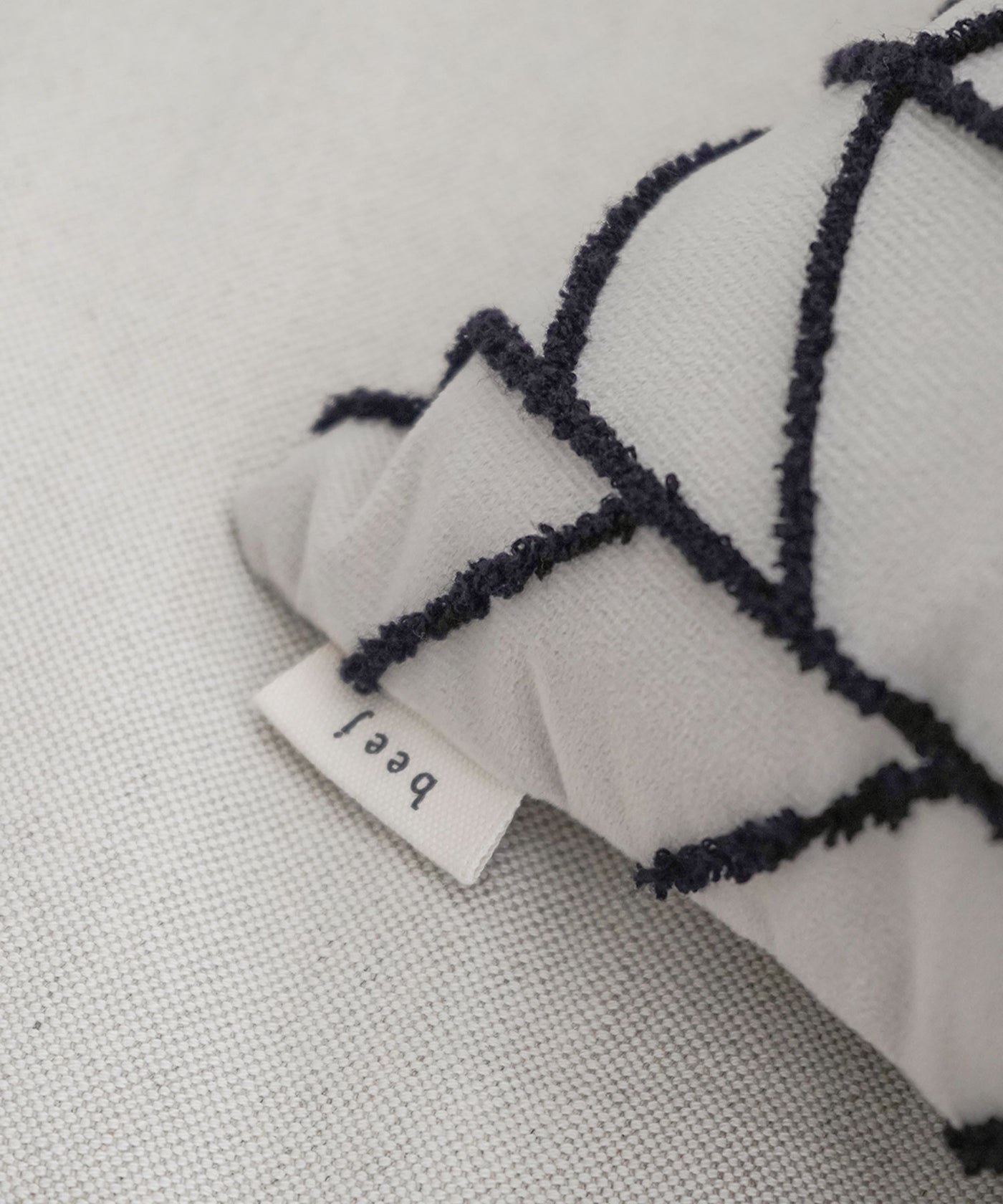 Velour line Cushion cover