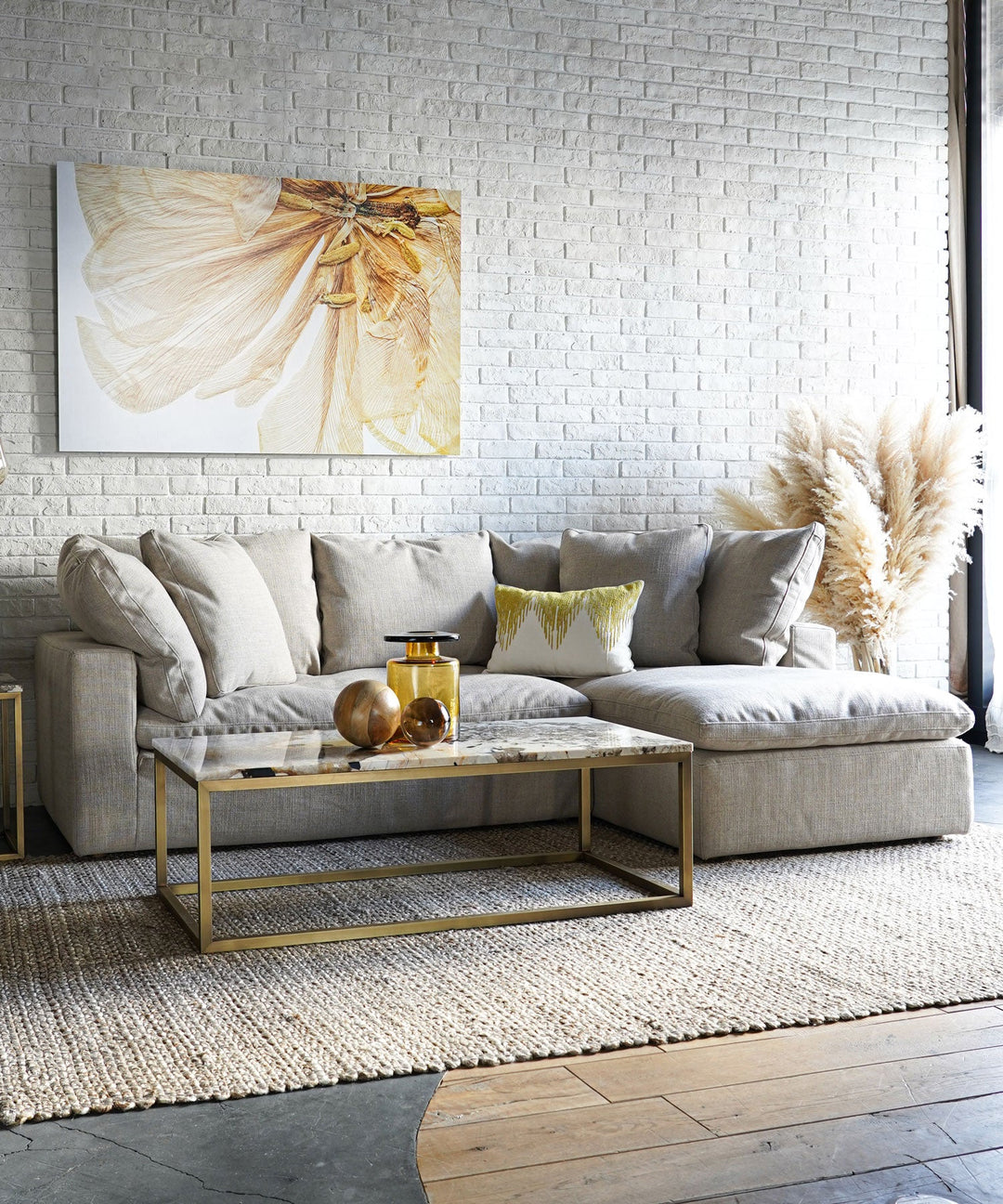 HALO（ハロー）LUCIEN 3P SOFA レザーソファ 3人掛け｜お部屋に