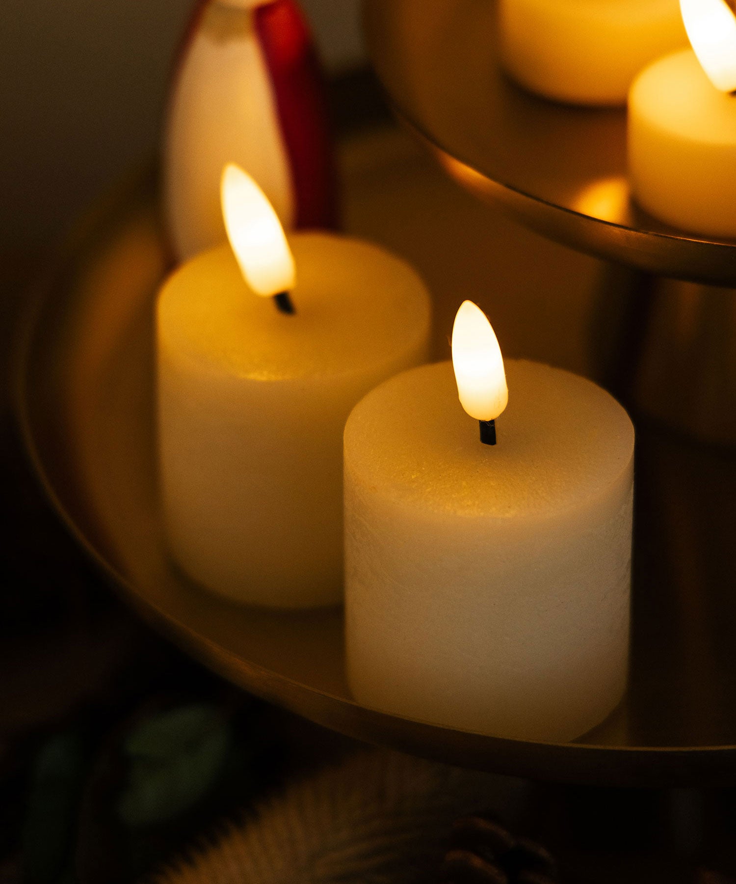 LEDライトキャンドル ボーティブ 2個入り