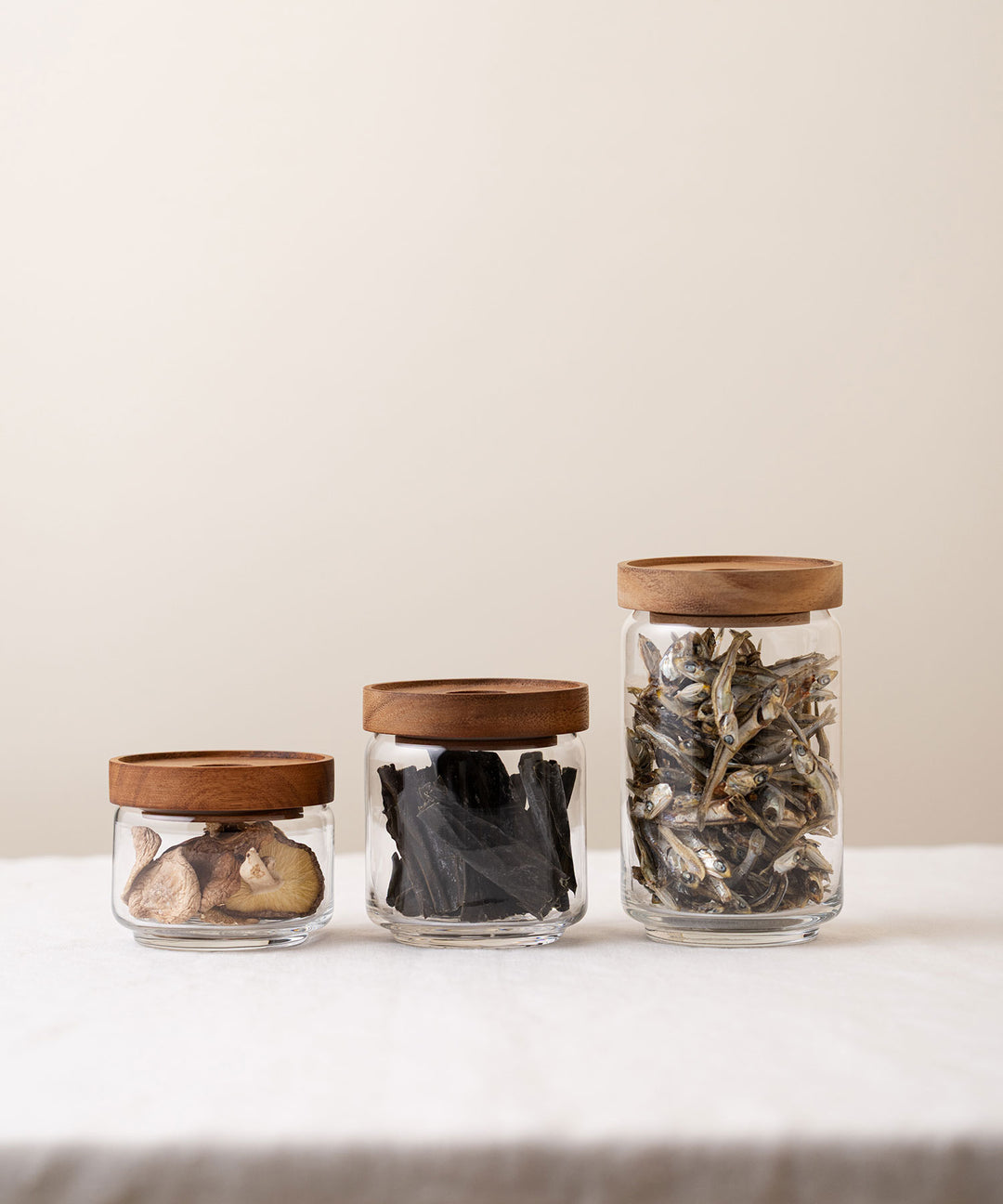 CHABATREE / サイノシュアジャー - 木の温もりとガラスの透明感が