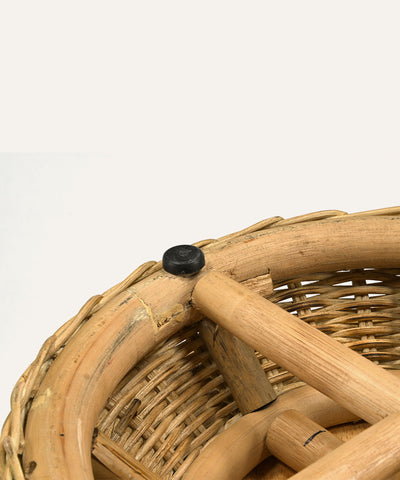 【dareels（ダリールズ）】DIAVOLO RATTAN COFFEE  TABLE