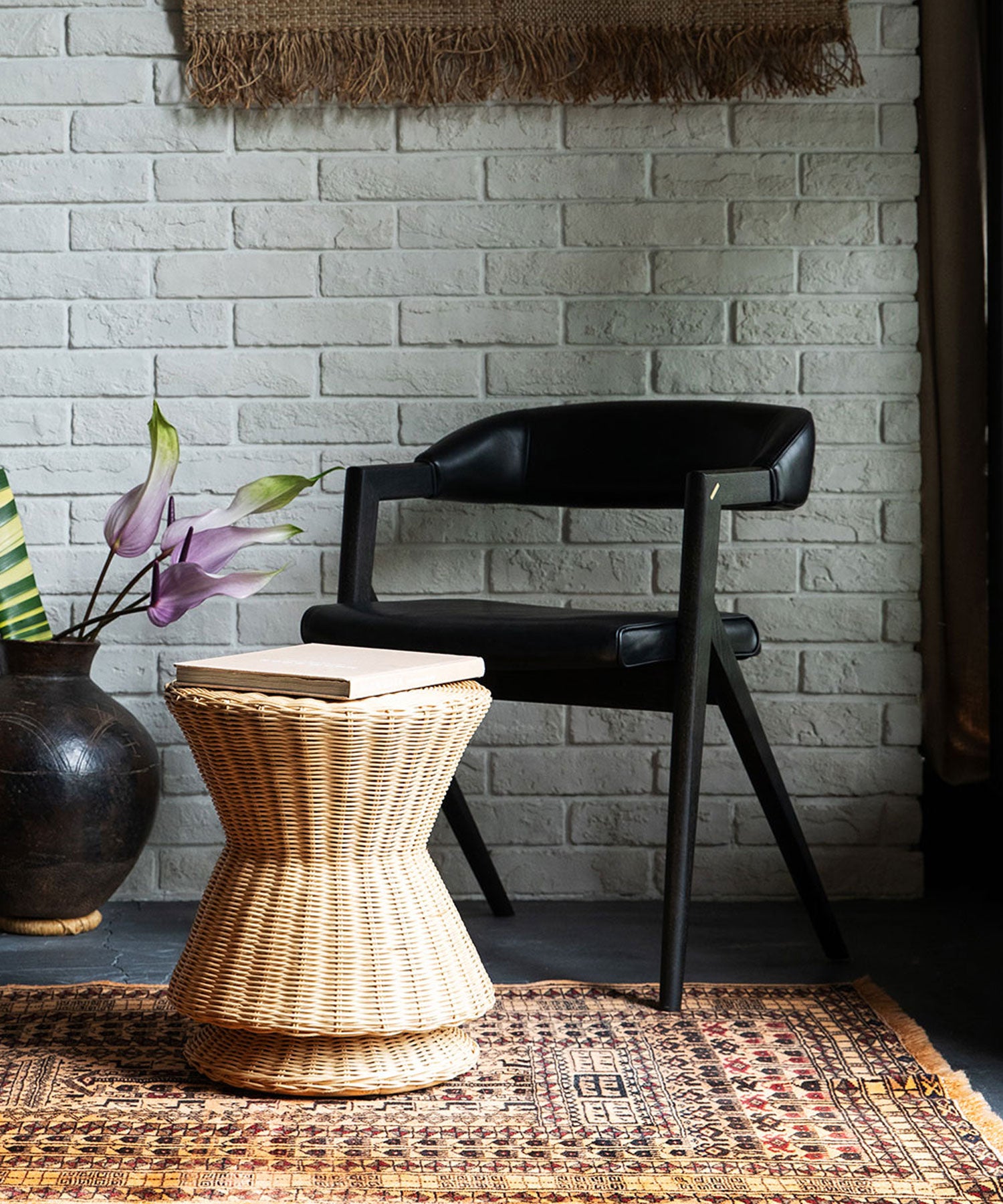 DIAVOLO RATTAN SIDE  TABLE