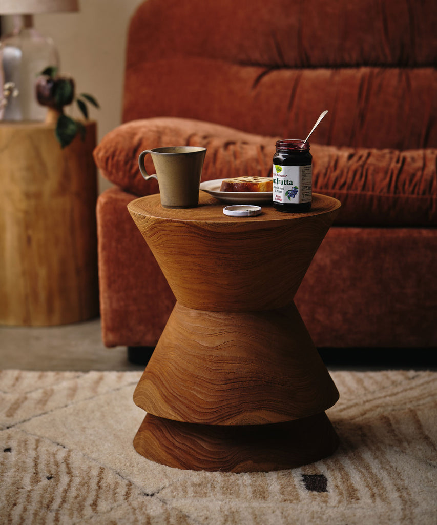 dareels（ダリールズ）DIAVOLO STOOL チーク無垢材 チーク古材