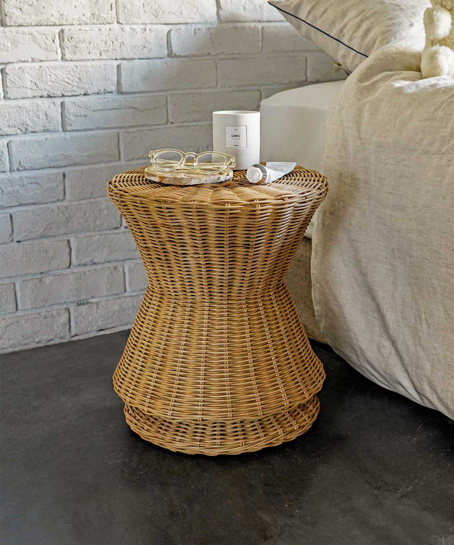 DIAVOLO RATTAN SIDE  TABLE