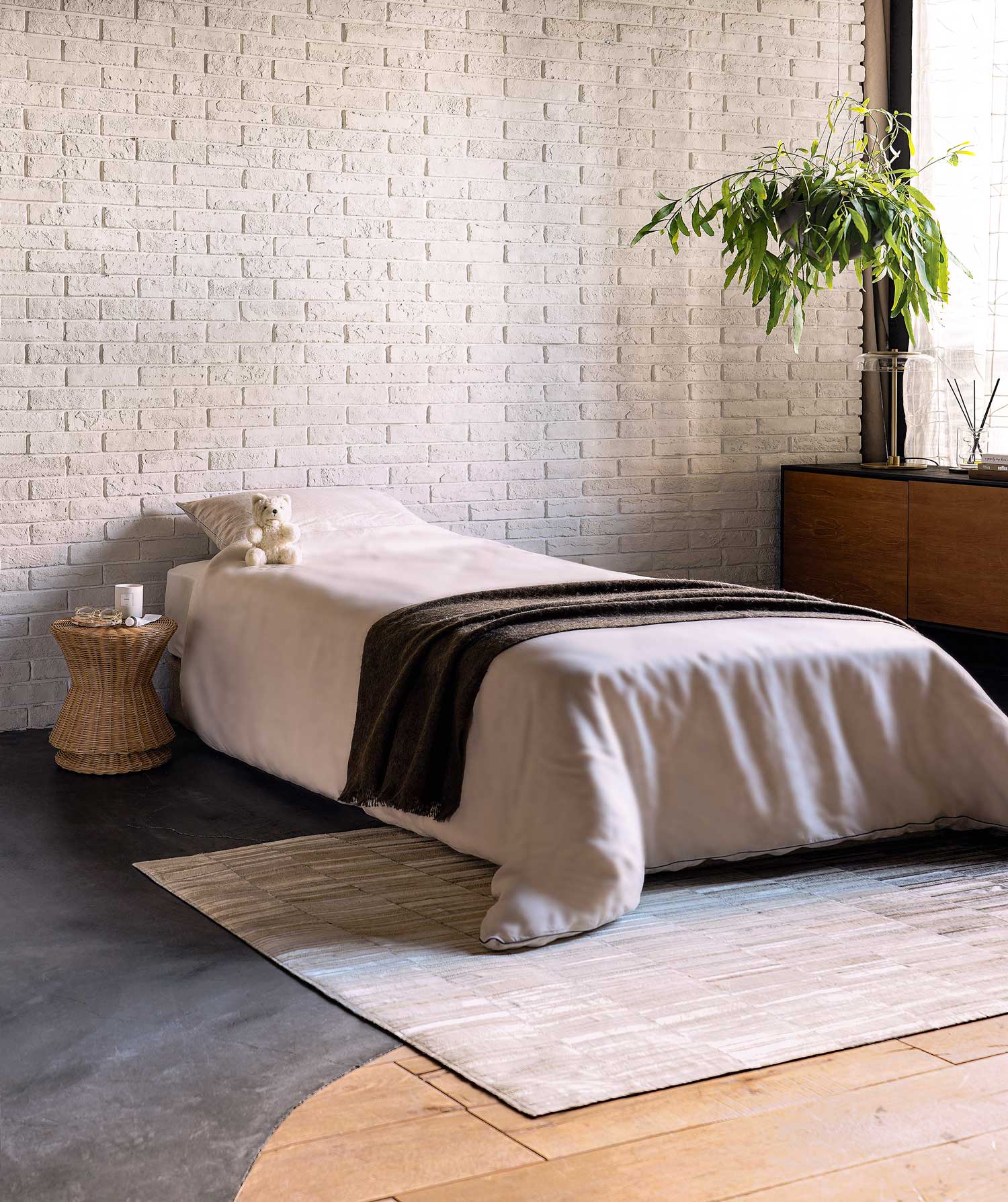 DIAVOLO RATTAN SIDE  TABLE