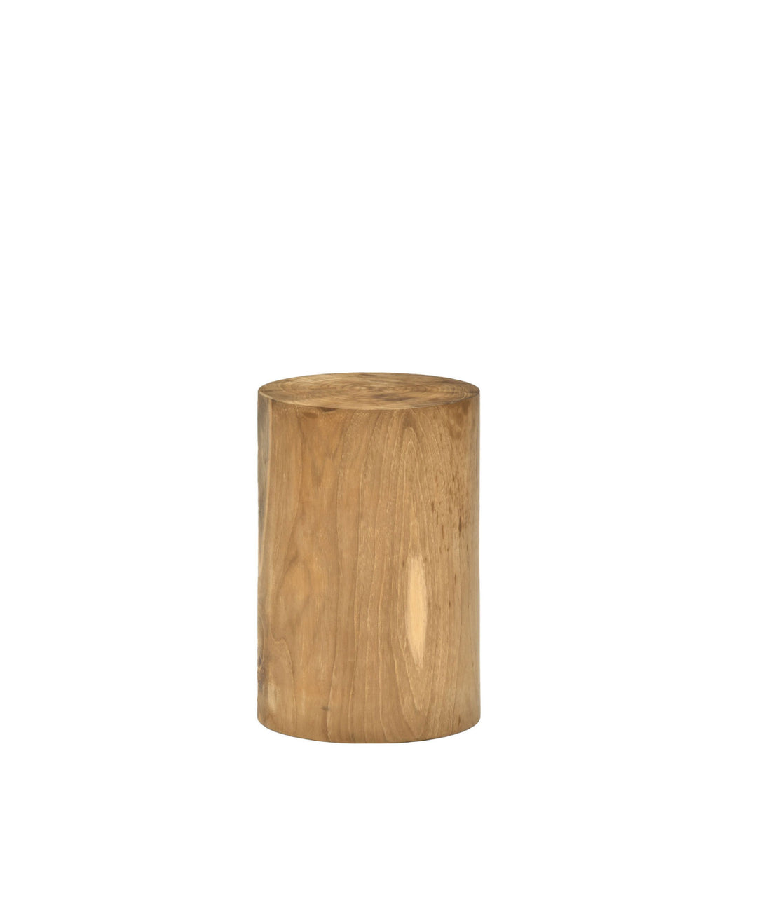 天然材を使用した古材風　シンプルなスツール dareels（ダリールズ）SOLID STOOL ROUND｜チーク古材を贅沢に使った