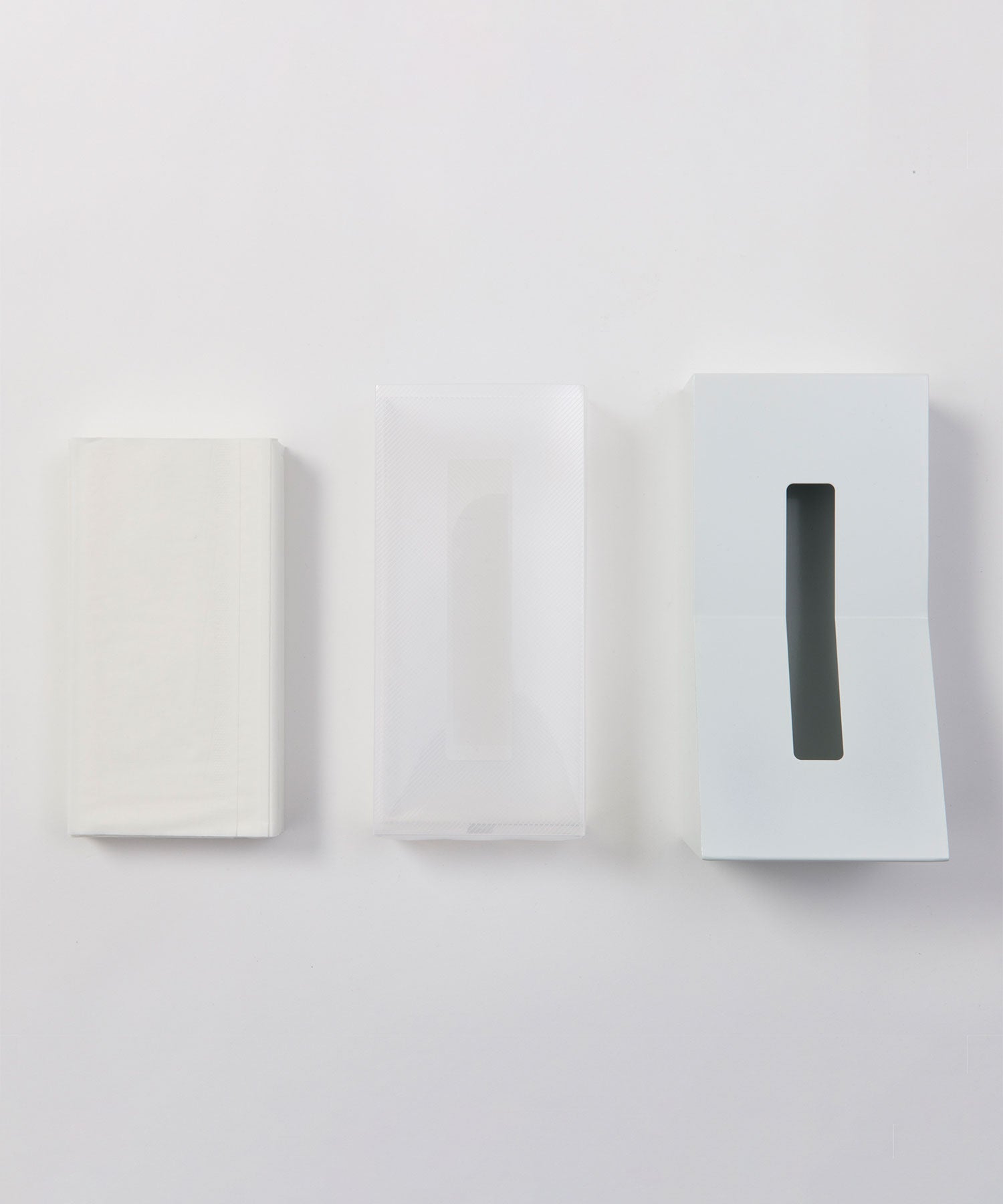 STAND! TISSUE CASE STEEL