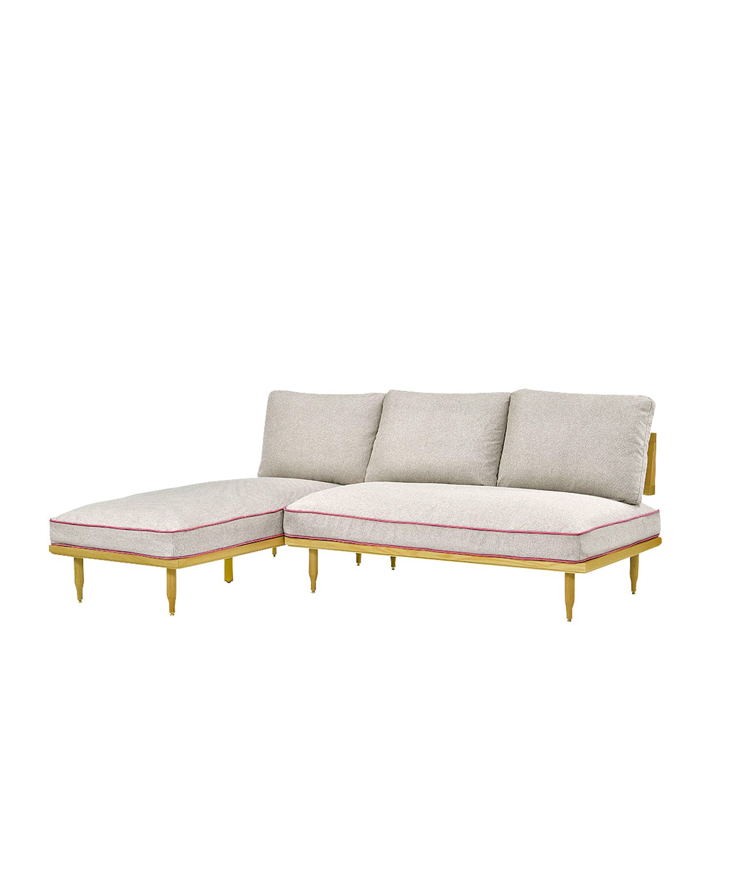 c-pk(COMBINATION BEIGE×CORAL)