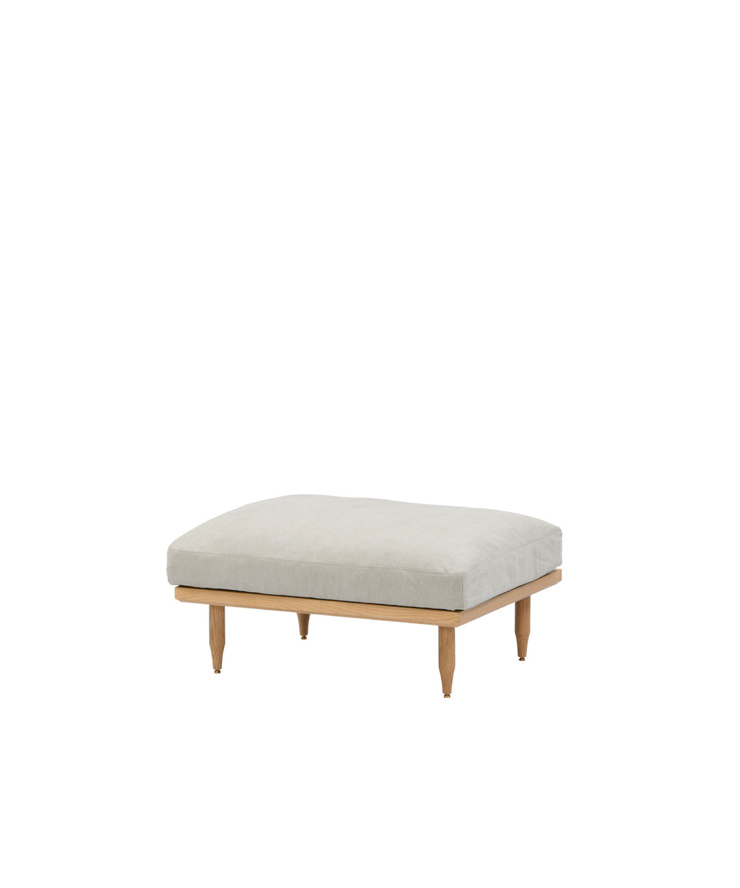 ecruxe（エクリュクス）EPI OTTOMAN OAK｜ゆったりサイズのオットマン