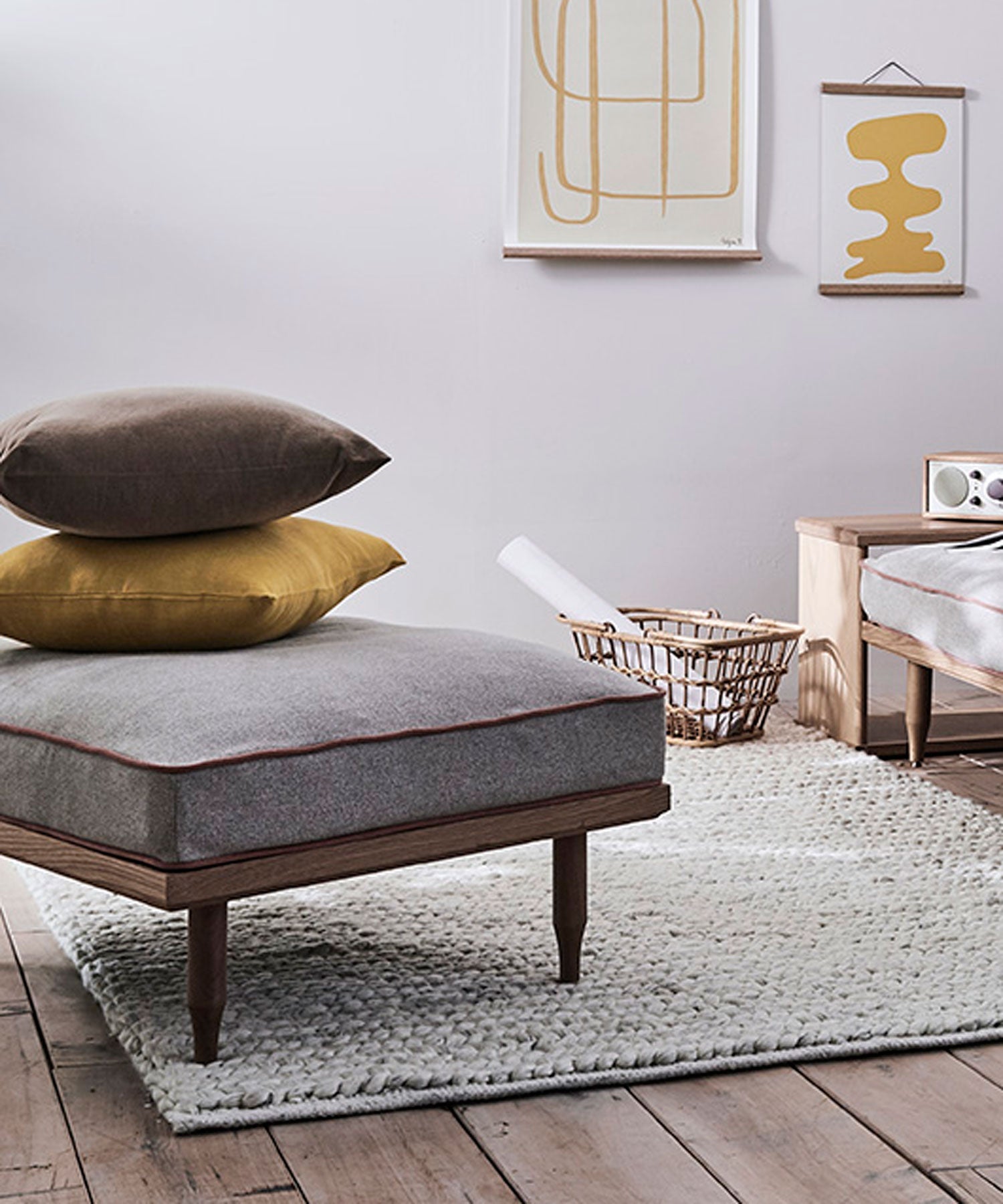 アイランドソファのようにも使えます。