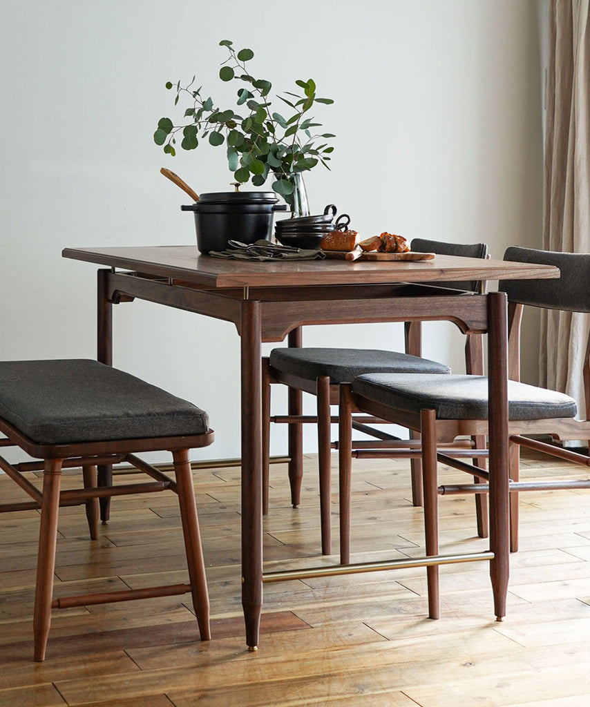 ecruxe（エクリュクス）EPI DINING TABLE 1200 WALNUT | 高品質な安定