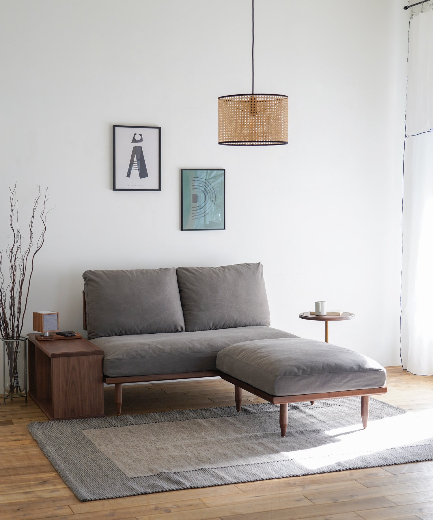 組み合わせと配置次第で様々なスタイルが作れます。