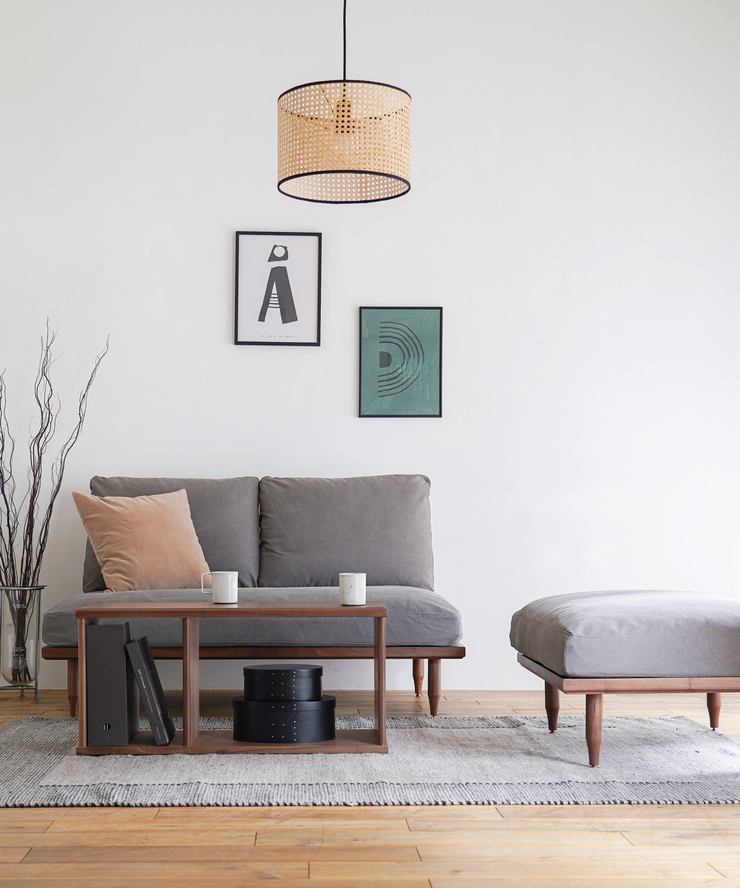 アイランドソファのようにも使えます。