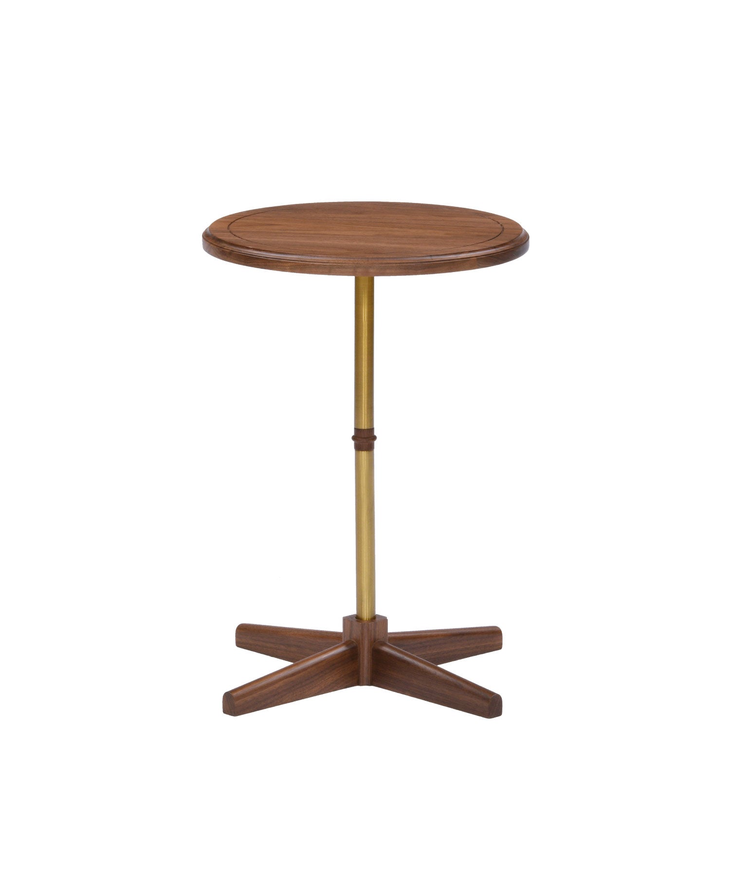 LIEN ROUND SIDE TABLE WALNUT