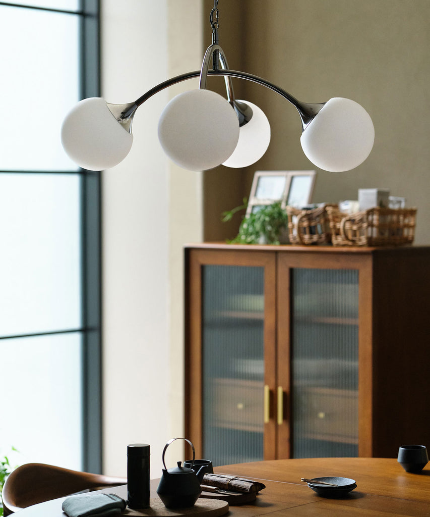 ecruxe 二コルシーリングランプ | 自由にデザインできる回転式の照明