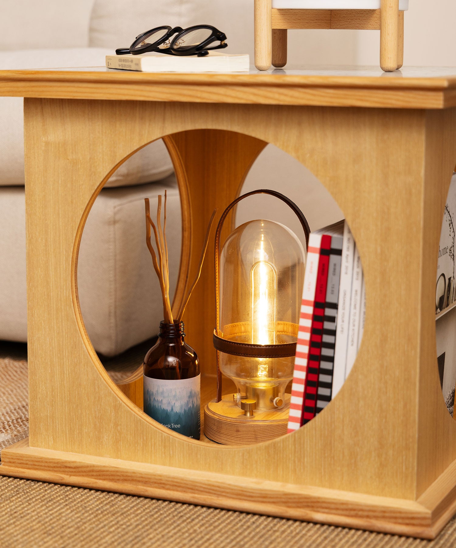 SQUARE SIDE TABLE