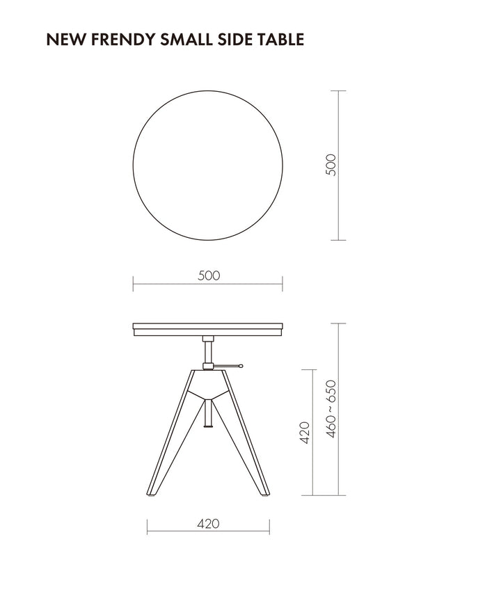 セール割引】d-Bodhi（ディーボディー）NEW FRIENDY SMALL SIDE TABLE | アイアンとチーク古材のコントラストが美しい サイドテーブル – TIMELESS COMFORT