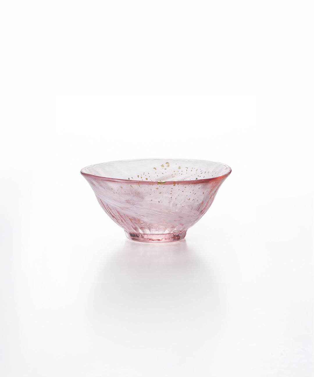 津軽びいどろ 爽華 金彩 盃｜木箱入り おちょこ 平盃 日本酒 酒器
