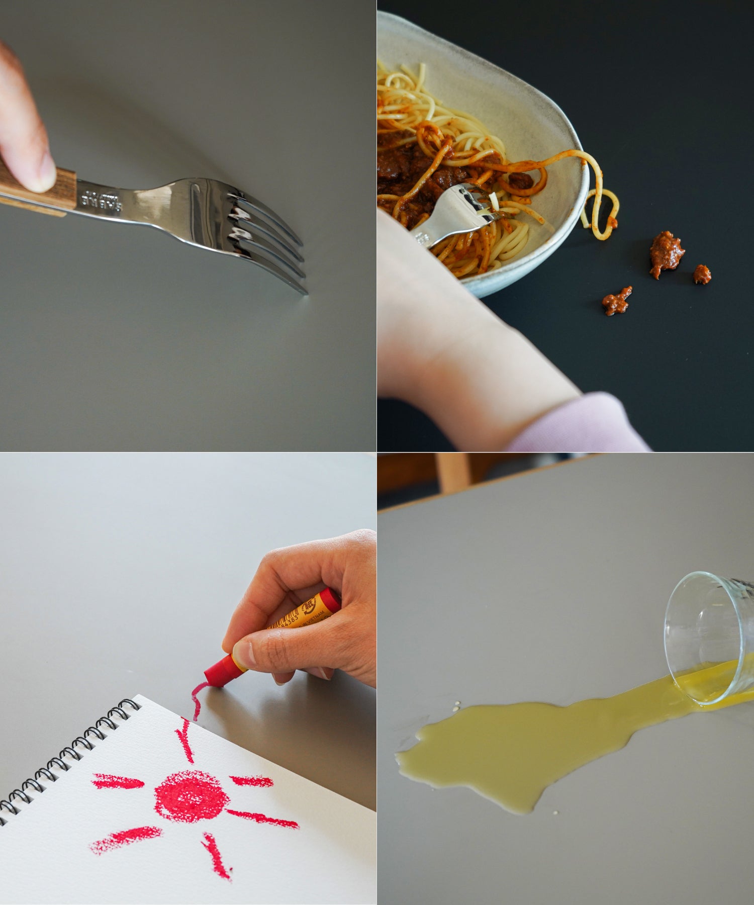 傷や汚れに強い素材