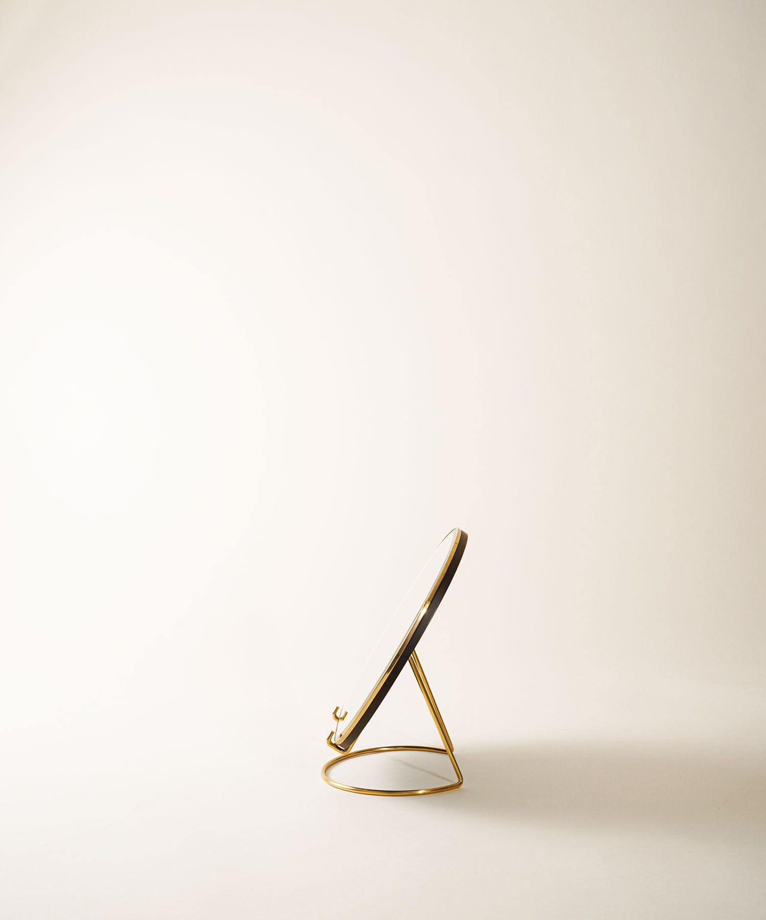 Pond Table Mirror Brass