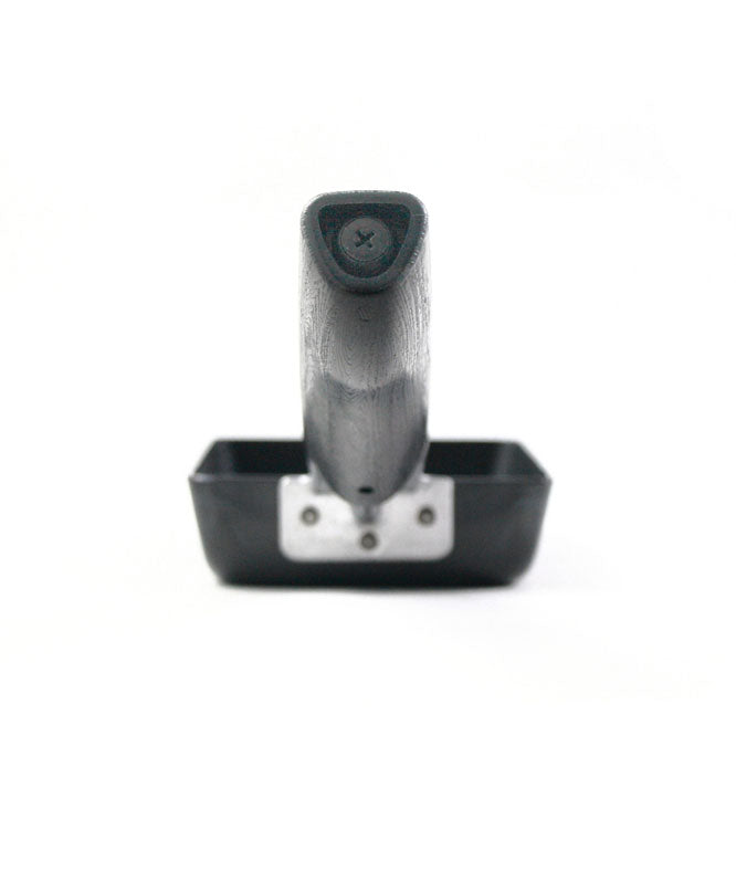 握りやすいおむすび型のハンドル