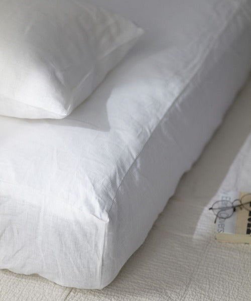 fog linen work / リネンBOXシーツ｜シーズンレスで使える快適なBOX型