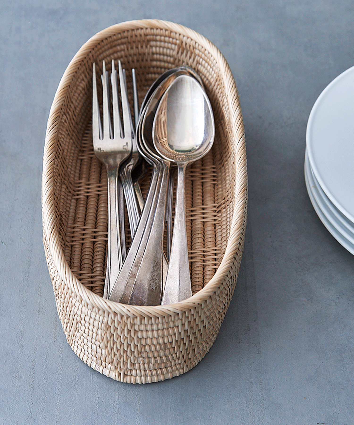 ブレッドバスケット 模様付