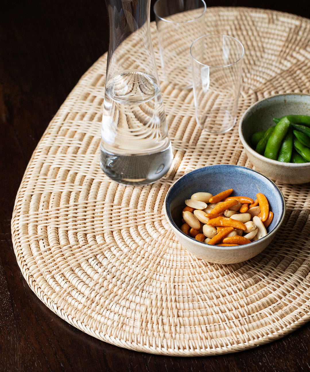 Frangipani Rattans（フランジパニラタン）オーバルプレースマット