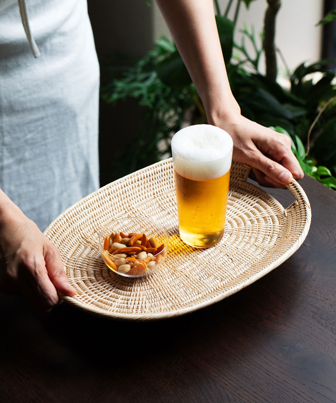 Frangipani Rattans（フランジパニラタン）オーバルトレイ – TIMELESS