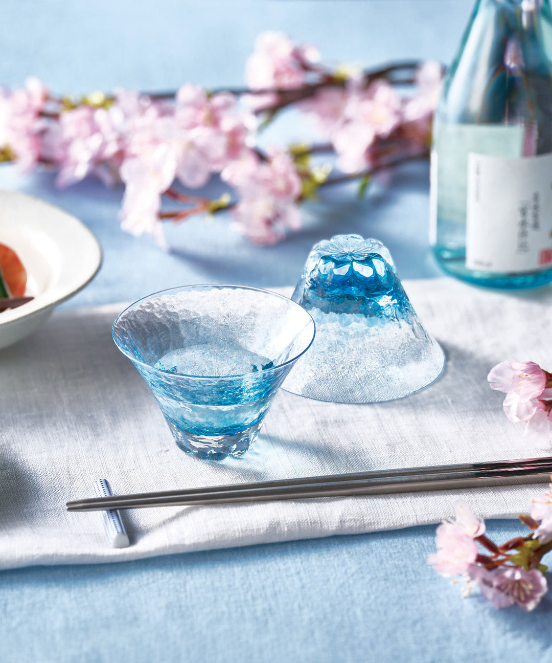 富士見さくら 祝福杯｜富士山と桜が彩る縁起の良い酒器｜TIMELESS